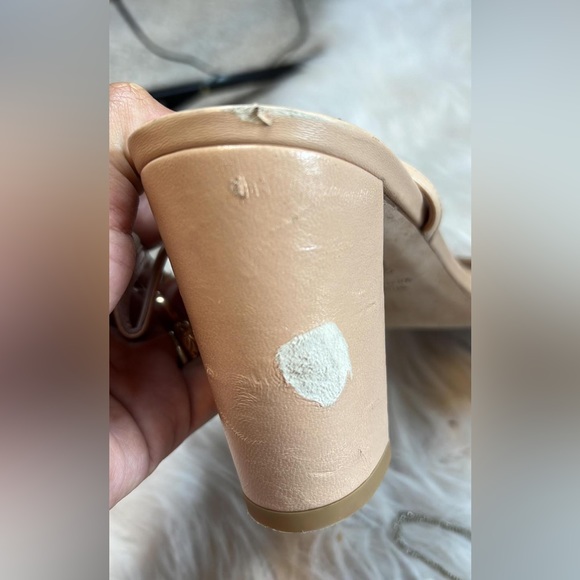 Stuart Weitzman Floral Sandals - Cream - Picture 4 of 14